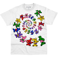 Thumbnail for Spiral Bears White T-Shirt