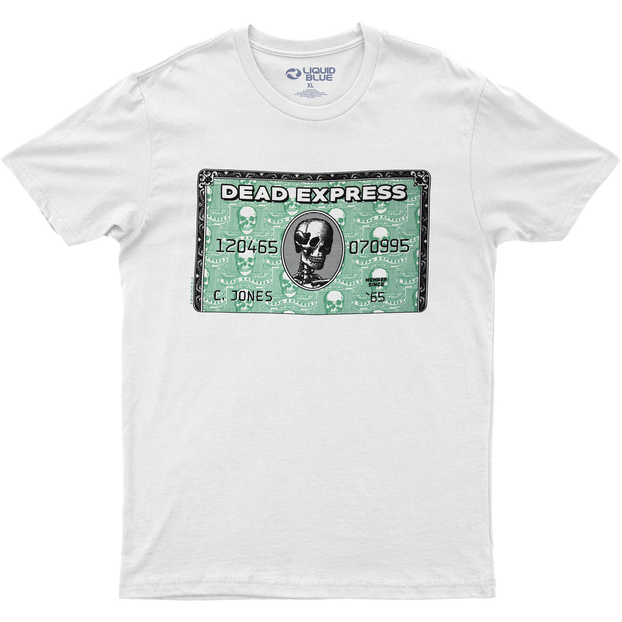 Dead Express White Athletic T-Shirt
