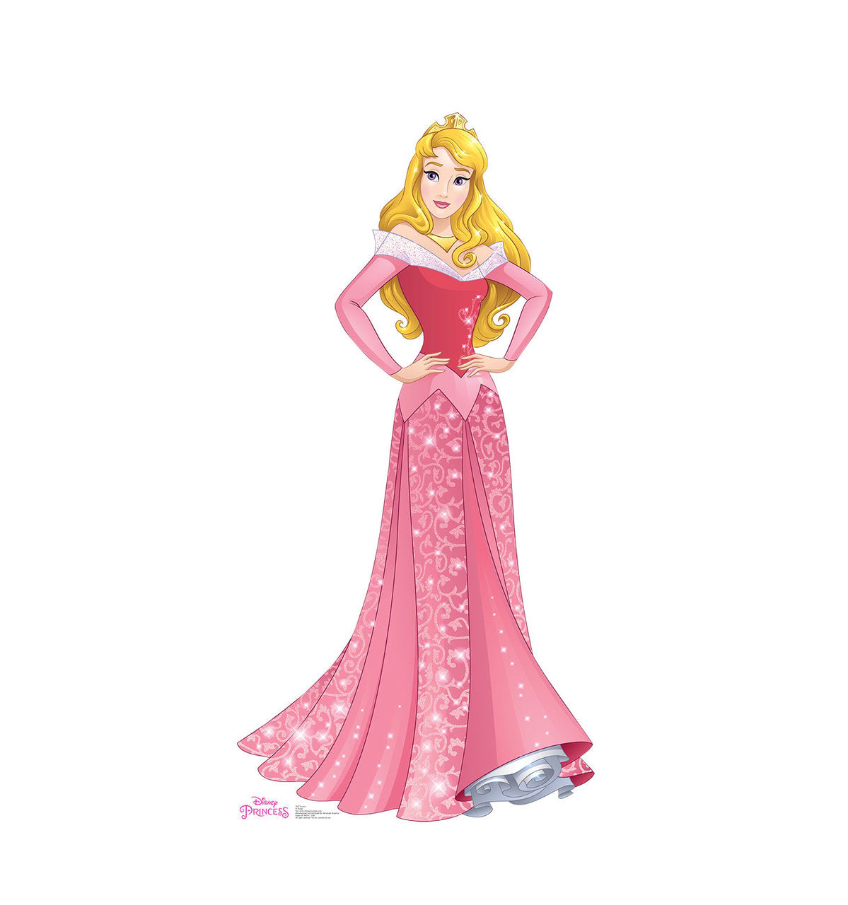 Life-size Aurora Friendship Adventures Cardboard Cutout
