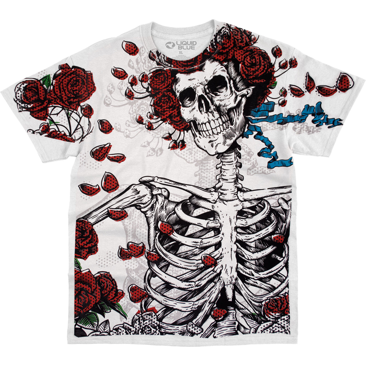 Original Woodcut White T-Shirt