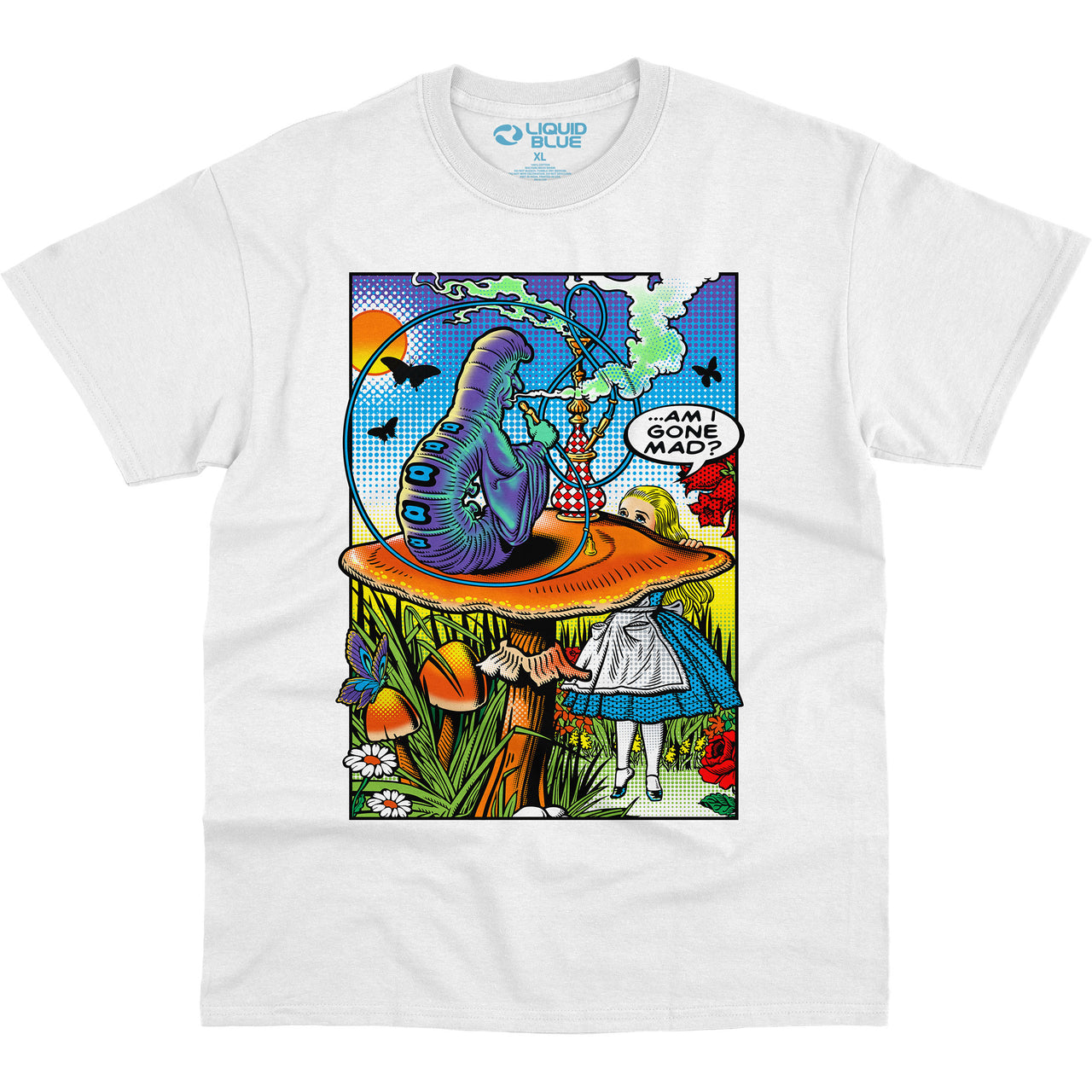 Alice Pop Art White T-Shirt