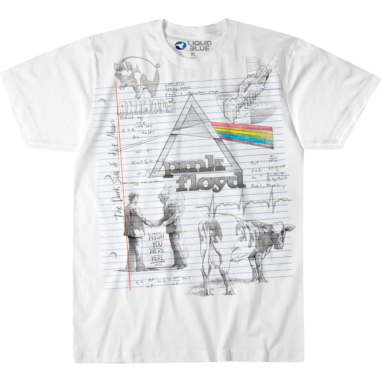 Floyd Sketch White T-Shirt