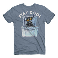 Thumbnail for Good Boy Stay Cool Small Chest Hit / Large Back Print
