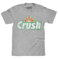 Thumbnail for Orange Crush on Gray T-Shirt