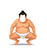 Thumbnail for Sumo Wrestler Life-Size Stand-In Cardboard Cutout