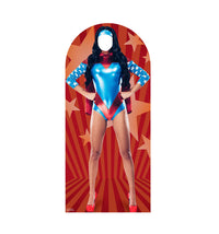 Thumbnail for Life-Size Woman Superhero Cardboard Stand-In