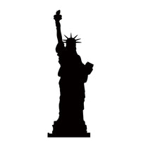 Thumbnail for Statue Of Liberty Silhouette Cardboard Cutout