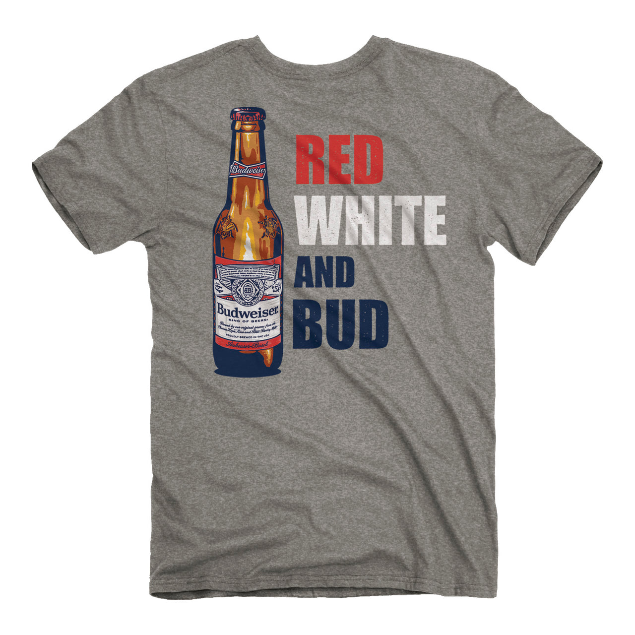 Bud Red White and Bud