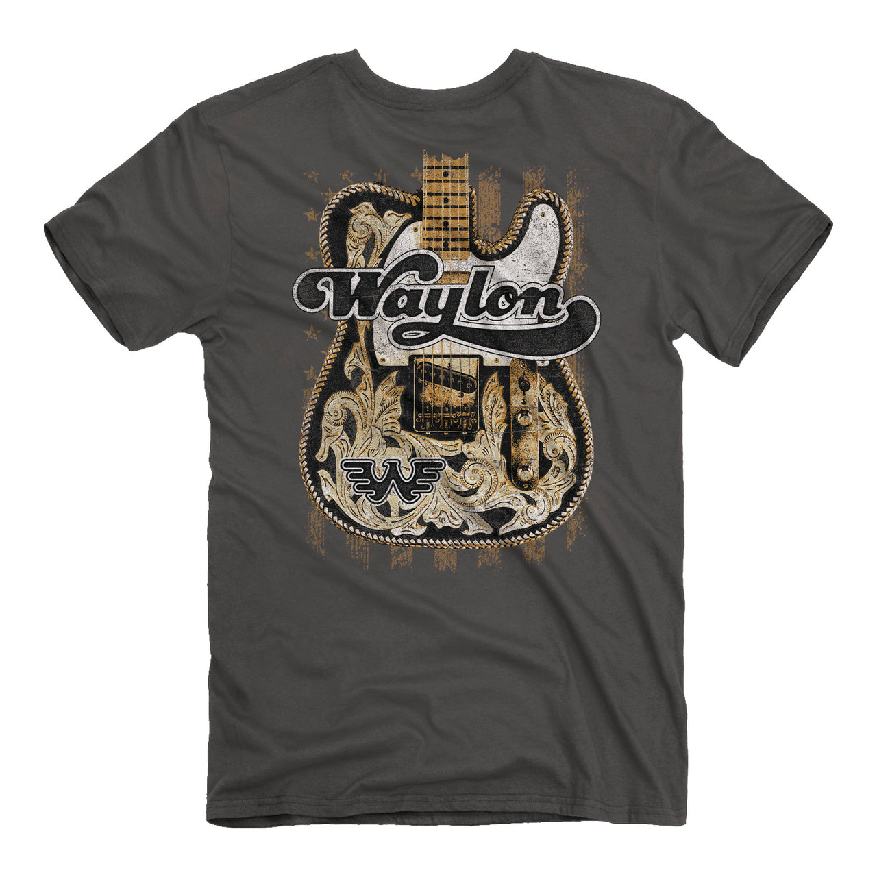 Waylon Jennings Big Guitar