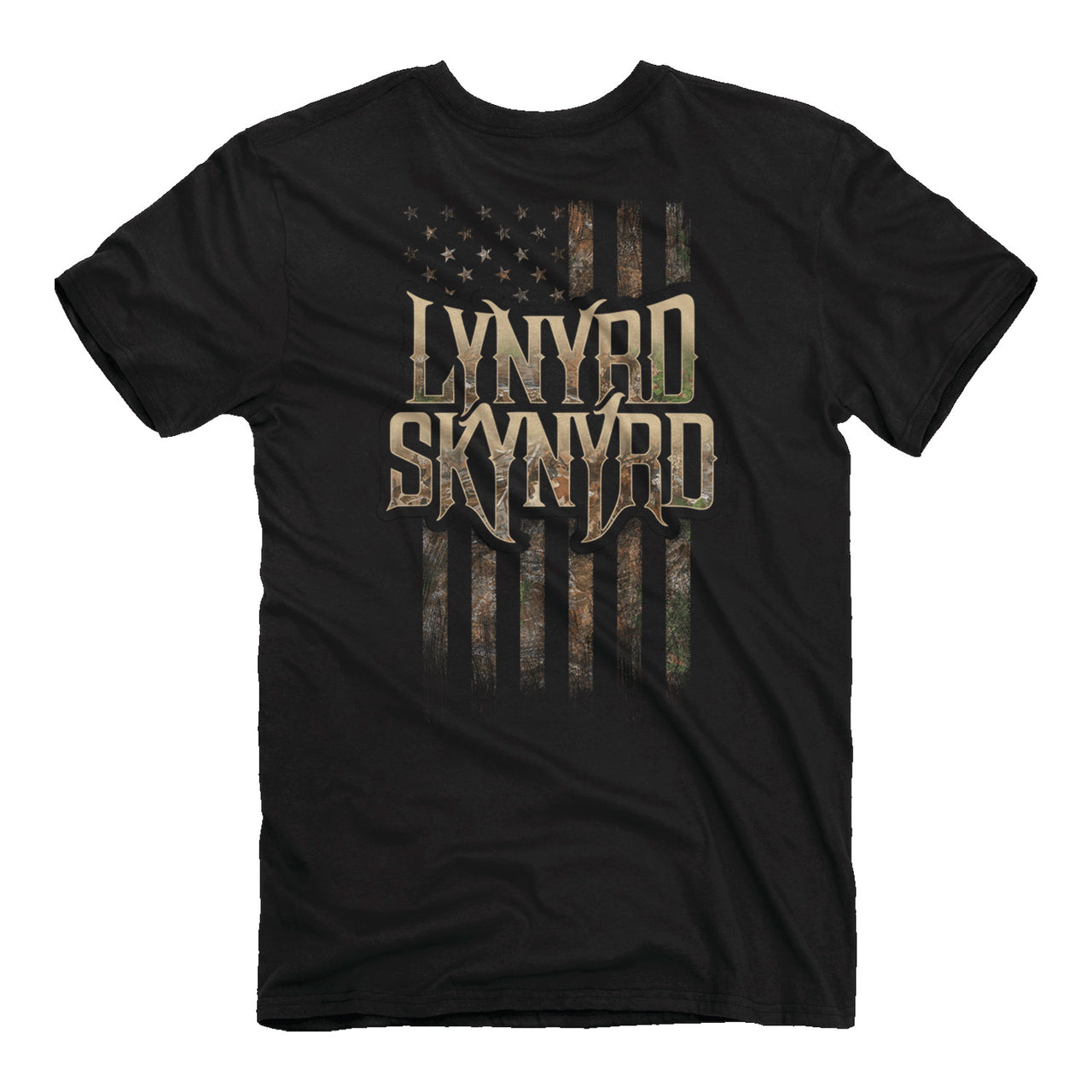 Lynyrd Skynyrd Camo Flag