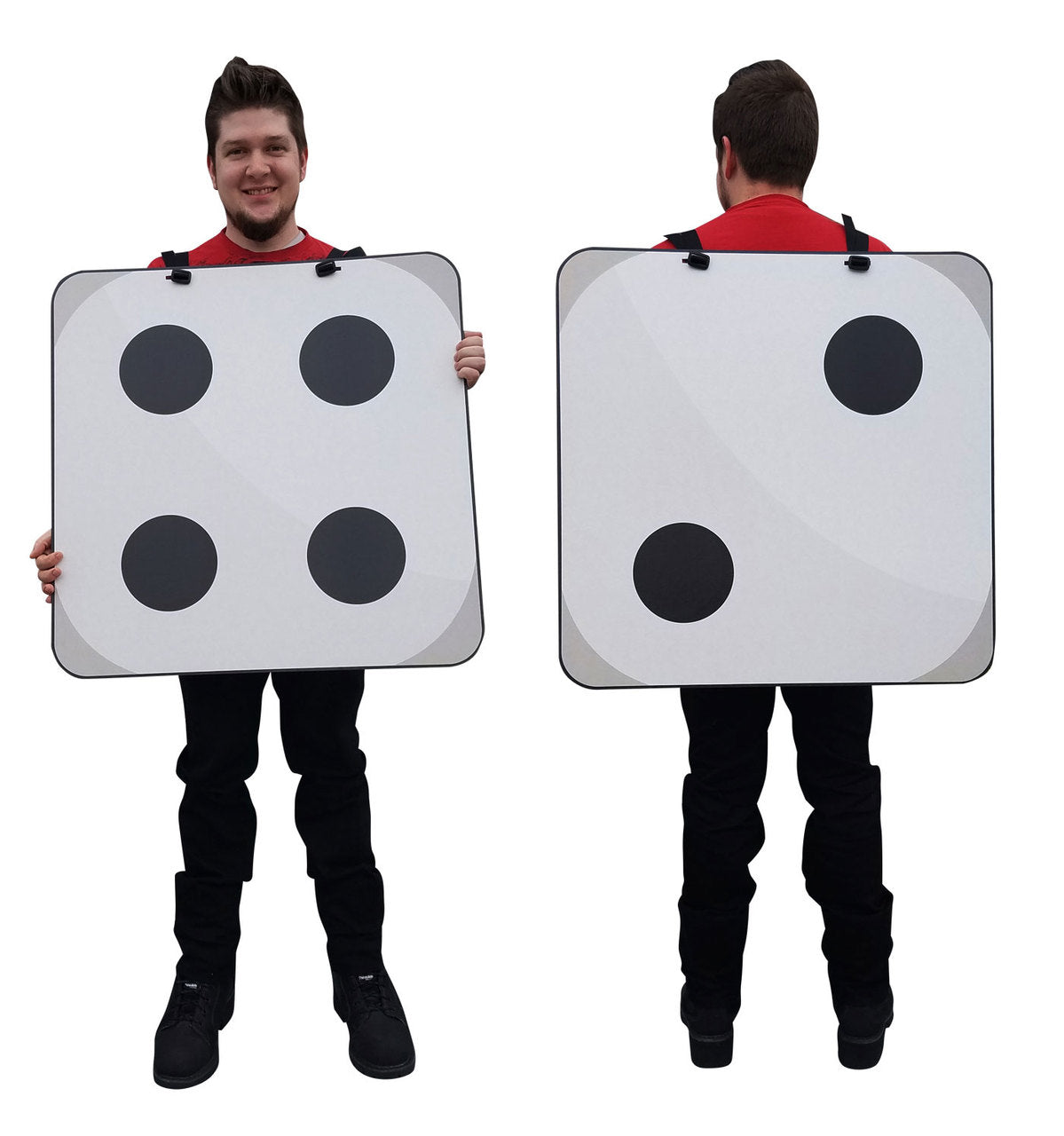 Life-size 2D Dice Costume Cardboard Cutout
