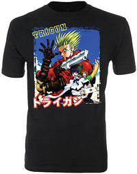 Thumbnail for TRIGUN- VASH, MERYL & MILLY SCREEN PRINT MEN'S T-SHIRT