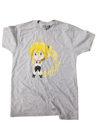 Thumbnail for THE SEVEN DEADLY SINS- MELIODAS MEN'S SCREEN PRINT T-SHIRT