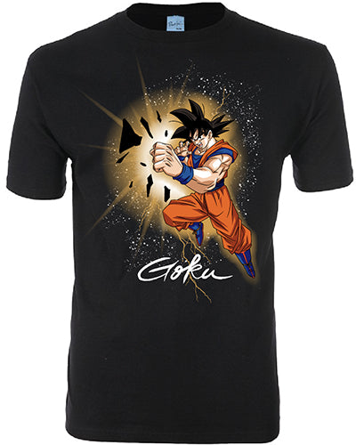 DRAGON BALL SUPER- GOKU MEN'S SCREEN PRINT T-SHIRT