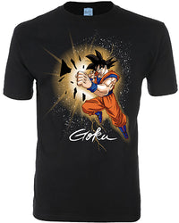 Thumbnail for DRAGON BALL SUPER- GOKU MEN'S SCREEN PRINT T-SHIRT