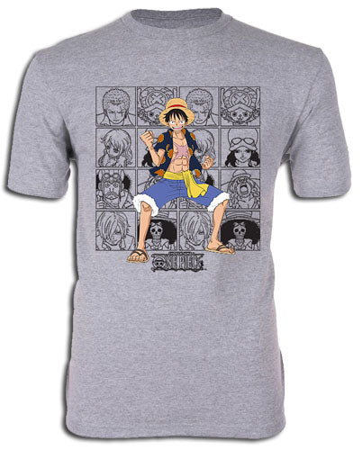 ONE PIECE- DRESSROSA ARC STRAW HAT CREW PORTRAITS T-SHIRT