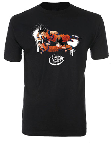 DRAGON BALL SUPER- GOKU, GOHAN, AND GOTEN MENS T-SHIRT