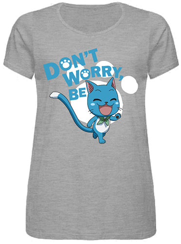 FAIRY TAIL - DON'T WORRY BE HAPPY PLUS SIZE T-SHIRT