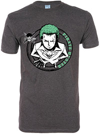 Thumbnail for ONE PIECE ZORO MEN'S SCREEN T-SHIRT  (DISC)