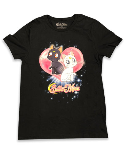 SAILOR MOON S- LUNA & ARTEMIS MEN T-SHIRT