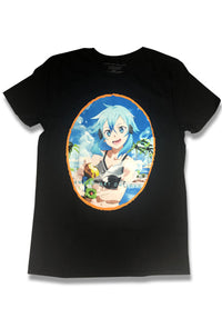 Thumbnail for SWORD ART ONLINE II- SINON WATER GUN MENS T-SHIRT