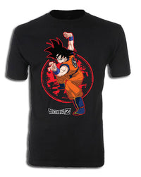 Thumbnail for DRAGON BALL Z- GOKU AND STAMP MENS T-SHIRT