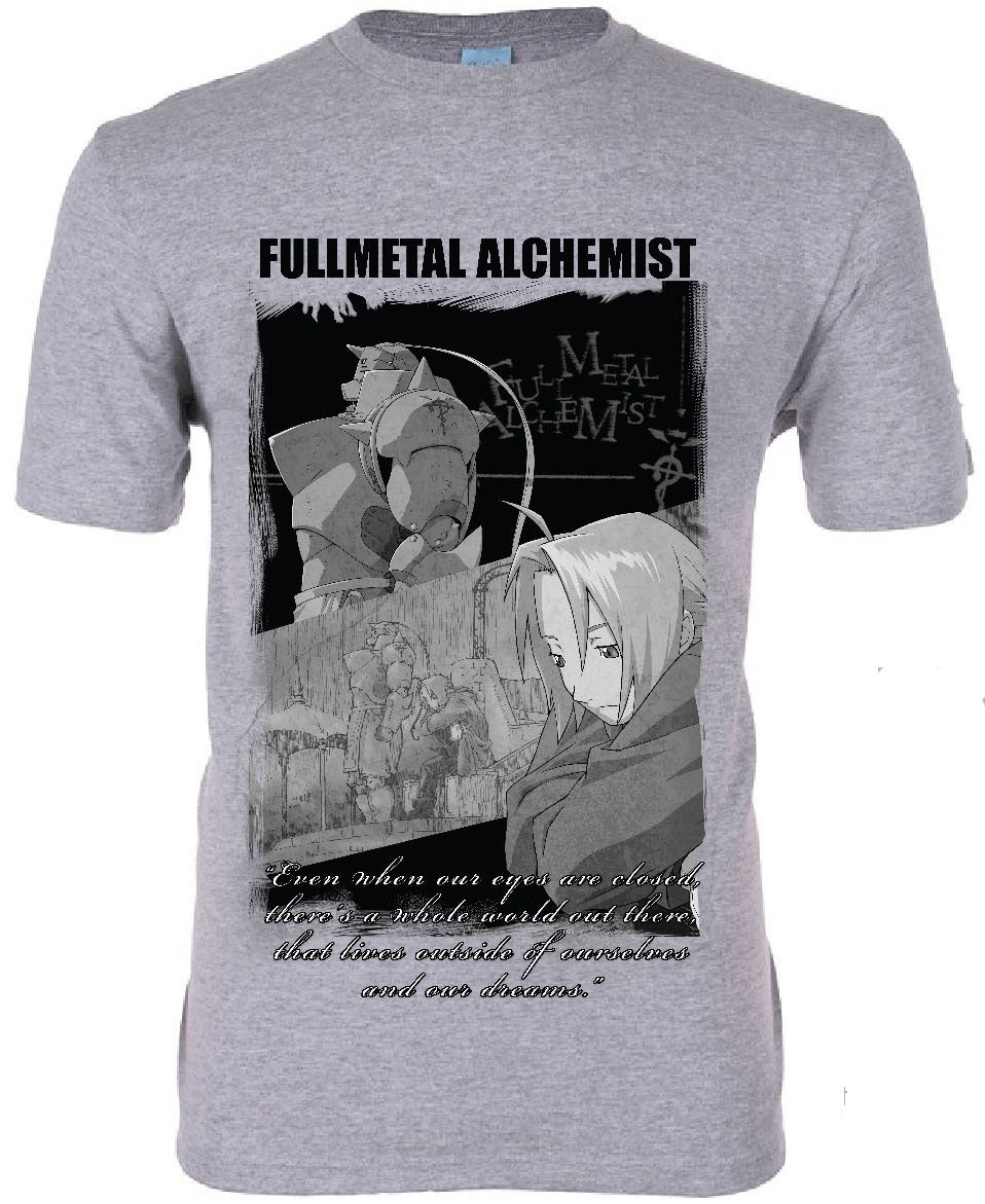 FULLMETAL ALCHEMIST- GROUP MENS T-SHIRT