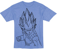 Thumbnail for DRAGON BALL Z- VEGETA LINE ART T-SHIRT