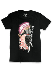 Thumbnail for DRAGON BALL SUPER- GOKU ROSE MEN T-SHIRT