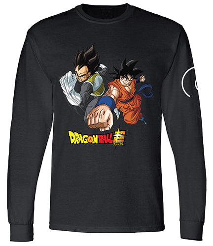 DRAGON BALL SUPER- GOKU & VEGETA LONG SLEEVE MEN'S T-SHIRT