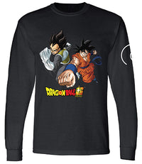 Thumbnail for DRAGON BALL SUPER- GOKU & VEGETA LONG SLEEVE MEN'S T-SHIRT