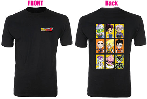 DRAGON BALL Z-SD BACK PRINT MENS T-SHIRT