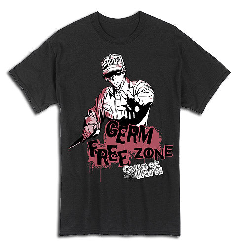 CELLS AT WORK! - GERM FREE ZONE T-SHIRT