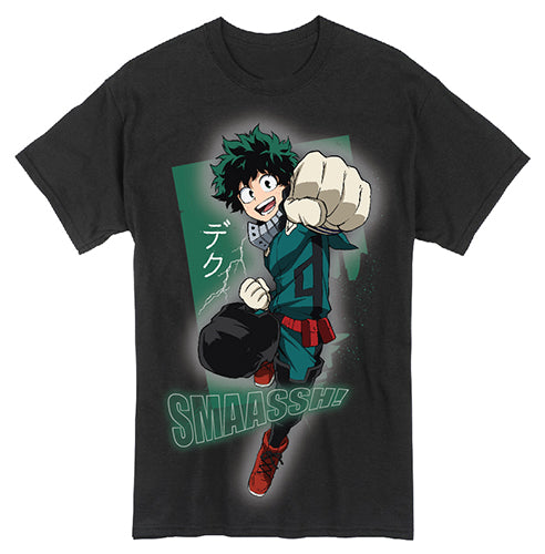 MY HERO ACADEMIA- DEKU SMAASSH! MEN T-SHIRT