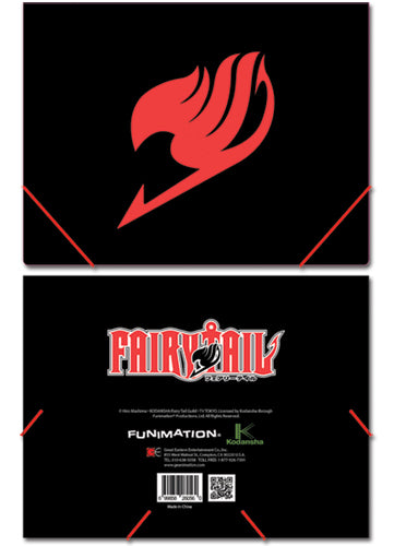 FAIRY TAIL EMBLEM ELASTIC BAND DOCUMENT FOLDER