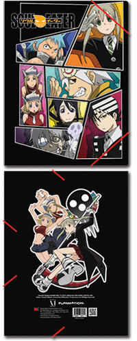 Thumbnail for SOUL EATER GROUP ELASTIC BAND PP DOCUMENT FOLDER