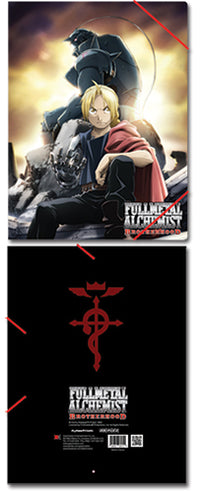 Thumbnail for FULLMETAL ALCHEMIST BROTHERHOOD- GROUP ELASTIC BAND PP DOCUMENT FOLDER