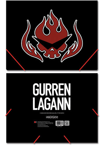 GURREN LAGANN SYMBOL ELASTIC DOCUMENT FILE FOLDER