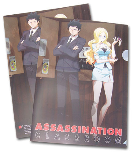 ASSASSINATION CLASSROOM - TADAOMI AND IRINA FILE FOLDER (5PCS/PACK)