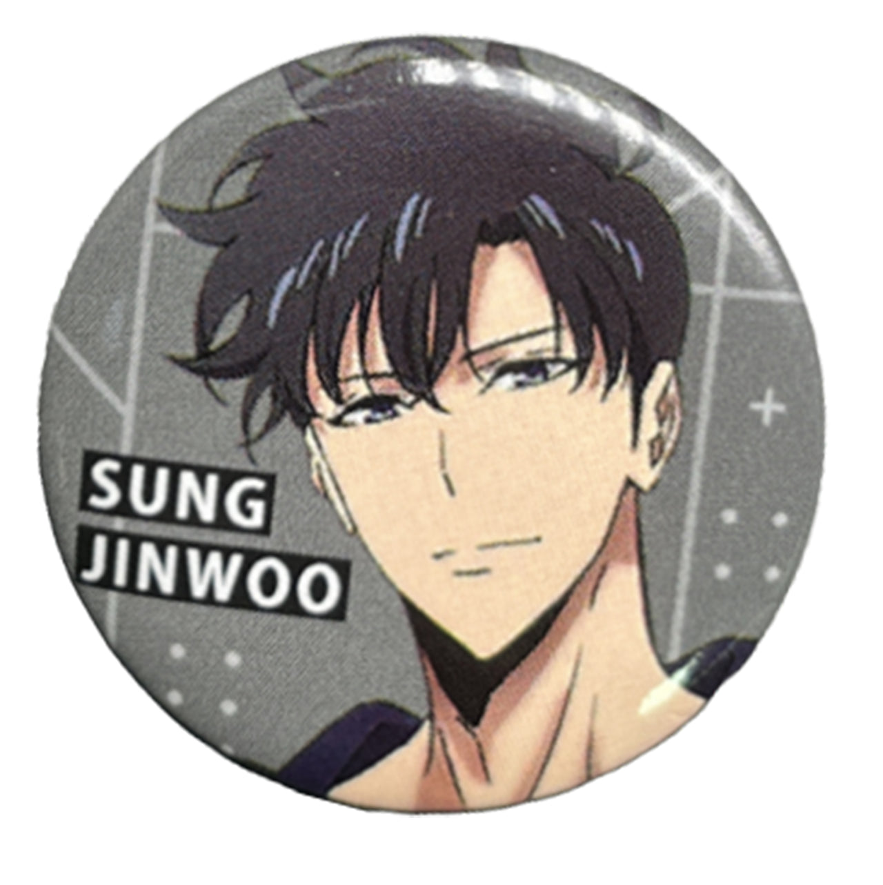 SOLO LEVELING - SUNG JINWOO GRAY BUTTON