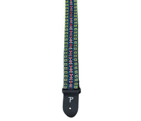 Thumbnail for Blue / Yellow / Red Retro Hootenanny Poly Guitar Strap