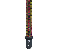 Thumbnail for Yellow / Red Retro Hootenanny Poly Guitar Strap