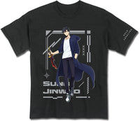 Thumbnail for SOLO LEVELING - SUNG JINWOO STAND ART BLACK MEN'S T-SHIRT