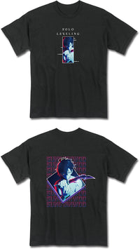 Thumbnail for SOLO LEVELING - SUNG JINWOO BLACK MEN'S T-SHIRT