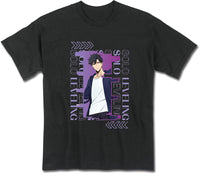Thumbnail for SOLO LEVELING - SUNG JINWOO SOLO ART BLACK T-SHIRT
