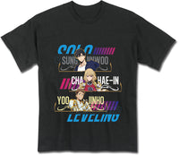 Thumbnail for SOLO LEVELING - MAIN CHARACTER BLACK MEN'S T-SHIRT