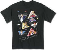 Thumbnail for SOLO LEVELING - GROUP CHARACTER ART BLACK MEN'S T-SHIRT