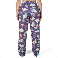 Thumbnail for Book Pattern Lounge Pants