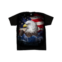 Thumbnail for Freedom Flyer Black T-Shirt