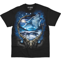 Thumbnail for Wolf Run Black T-Shirt